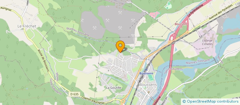 localisation de l'entreprise MONSIEUR MARC FAGGIONATO  BOUSSENS