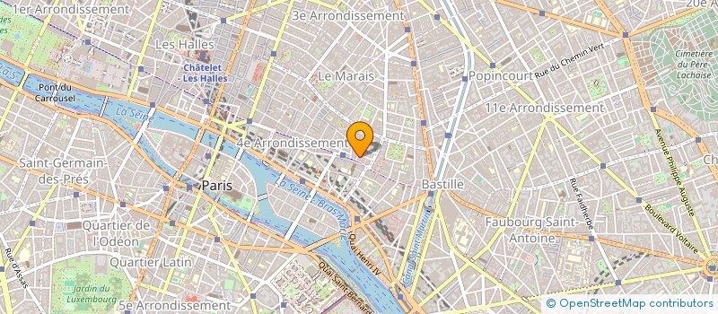 localisation de l'entreprise MONSIEUR MARC FAIVRE à PARIS