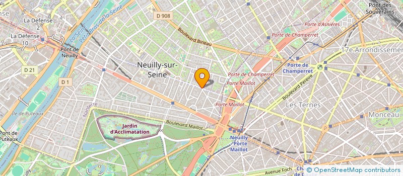 localisation de l'entreprise MONSIEUR MARC FAIVRE à NEUILLY-SUR-SEINE