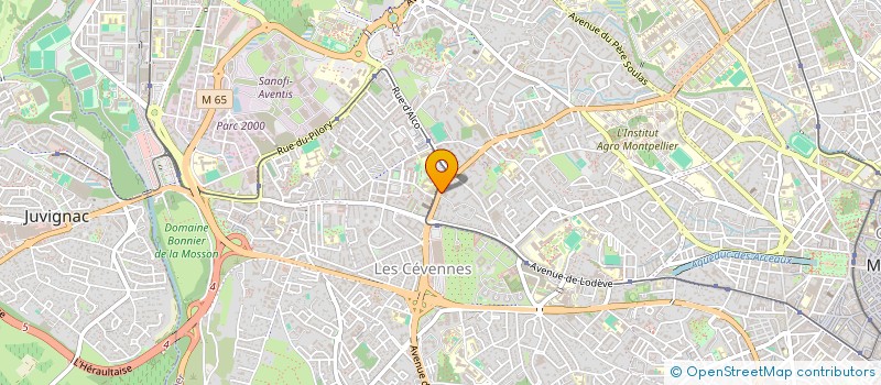 localisation de l'entreprise MONSIEUR MARC FALTOT à MONTPELLIER