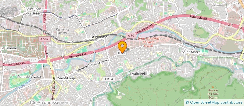 localisation de l'entreprise MONSIEUR MARC FARDELLA à MARSEILLE