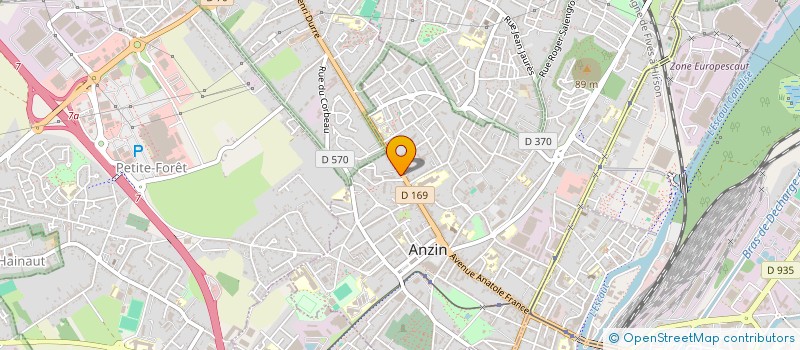 localisation de l'entreprise MONSIEUR MARC FARENEAU  ANZIN