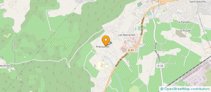 localisation de l'entreprise MONSIEUR MARC FARRE à PUGET-SUR-ARGENS