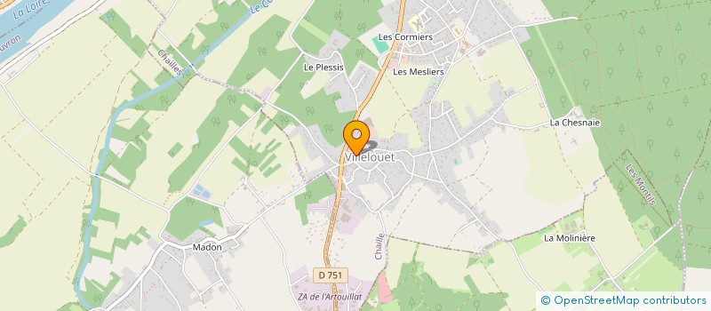 localisation de l'entreprise MONSIEUR MARC FASSOT  CHAILLES