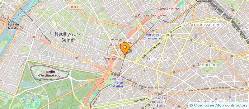 localisation de l'entreprise MONSIEUR MARC FAVIER  PARIS