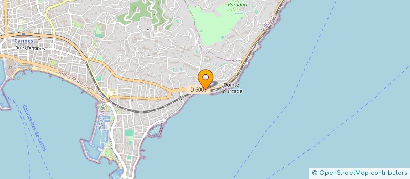 localisation de l'entreprise MONSIEUR MARC FEDIDA à CANNES