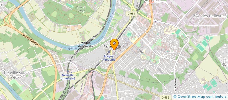 localisation de l'entreprise MONSIEUR MARC FEIST à ERAGNY