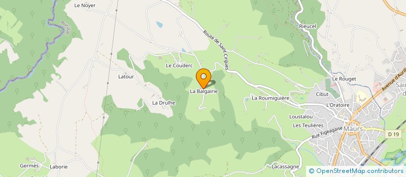 localisation de l'entreprise MONSIEUR MARC FEL à MAURS