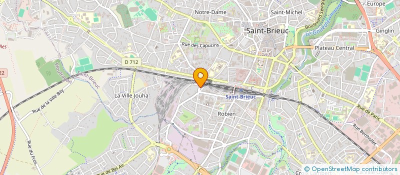 localisation de l'entreprise MONSIEUR MARC FELIN à SAINT-BRIEUC