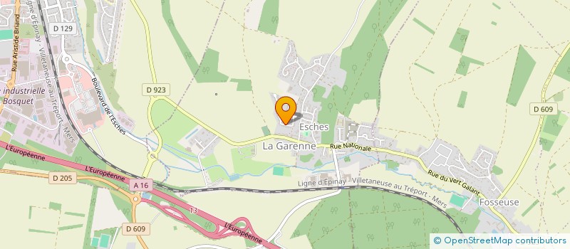 localisation de l'entreprise MONSIEUR MARC FEREOL  ESCHES