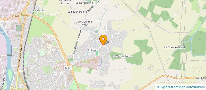 localisation de l'entreprise MONSIEUR MARC FERGER à CHATELLERAULT