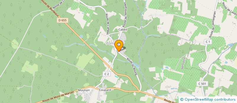 localisation de l'entreprise MONSIEUR MARC FERNANDES  POMPIEY