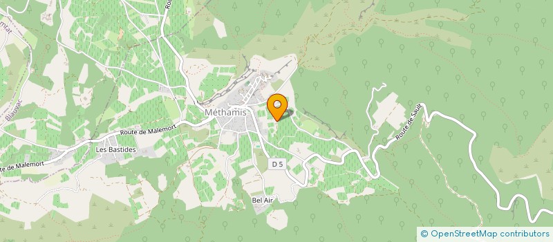 localisation de l'entreprise MONSIEUR MARC FERNETTE  METHAMIS