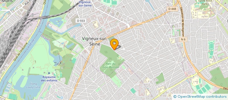 localisation de l'entreprise MONSIEUR MARC FERREIRA à VIGNEUX-SUR-SEINE