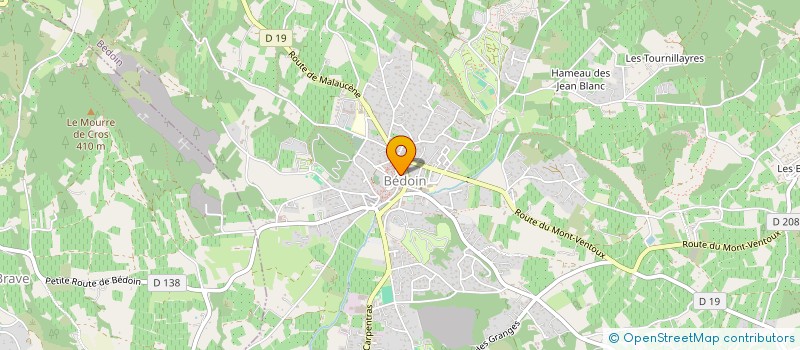 localisation de l'entreprise MONSIEUR MARC FERRENTINO  BEDOIN