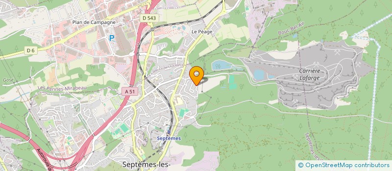 localisation de l'entreprise MONSIEUR MARC FILHO à SEPTEMES LES VALLONS