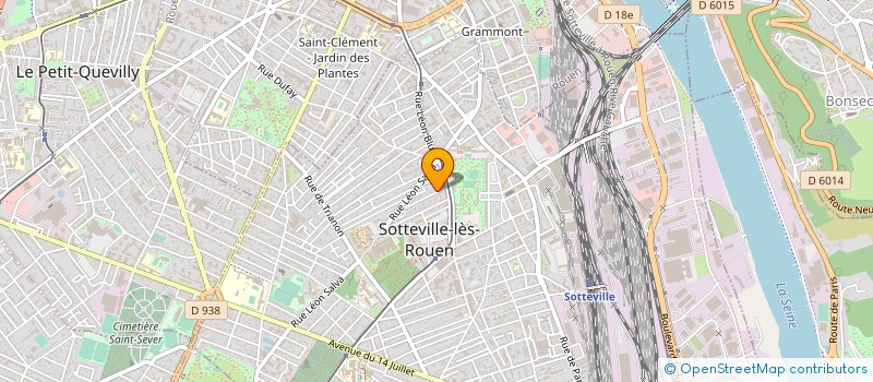 localisation de l'entreprise MONSIEUR MARC FILIPPI à ROUEN