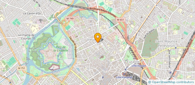 localisation de l'entreprise MONSIEUR MARC FLAMENBAUM à LILLE