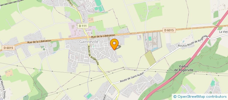 localisation de l'entreprise MONSIEUR MARC FORMENTIN  GAINNEVILLE