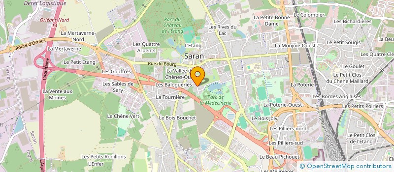 localisation de l'entreprise MONSIEUR MARC FOUGEREAU à SARAN