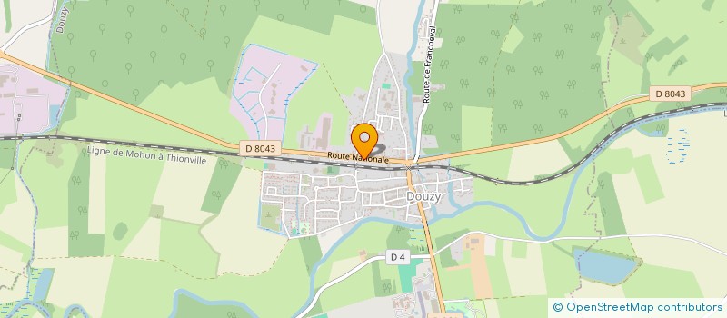 localisation de l'entreprise MONSIEUR MARC FOULQUIER  BAZEILLES