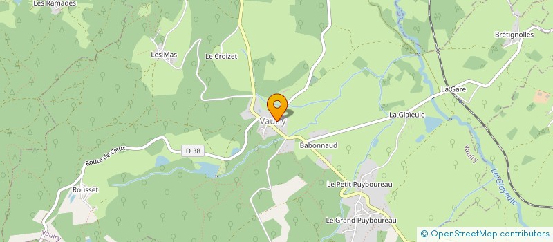 localisation de l'entreprise MONSIEUR MARC FOUSSAT à SAINT-PARDOUX-LE-LAC