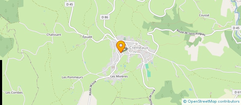 localisation de l'entreprise MONSIEUR MARC FRANCERIES  CREMEAUX