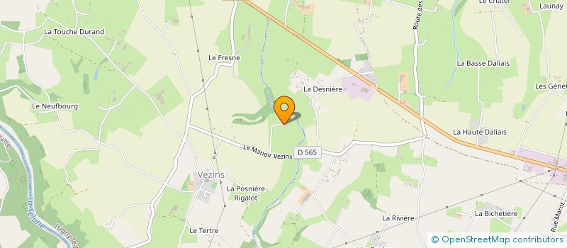 localisation de l'entreprise MONSIEUR MARC FRANCOIS  ISIGNY-LE-BUAT
