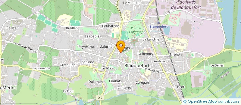 localisation de l'entreprise MONSIEUR MARC FRANCOIS à BLANQUEFORT