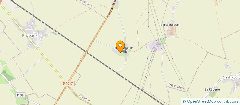 localisation de l'entreprise MONSIEUR MARC FRANCOIS PIETERS  VERMANDOVILLERS