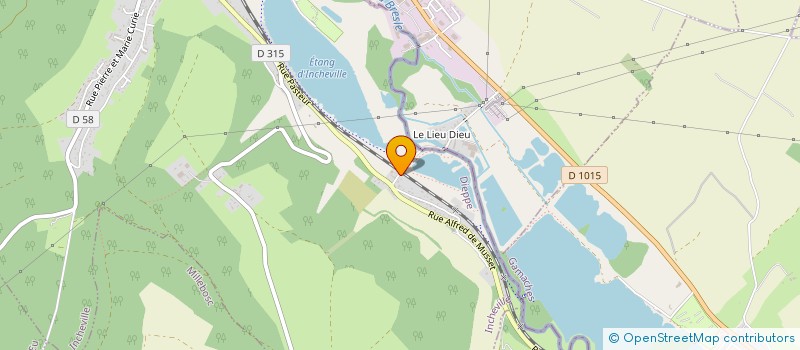 localisation de l'entreprise MONSIEUR MARC FRAUCOURT  INCHEVILLE