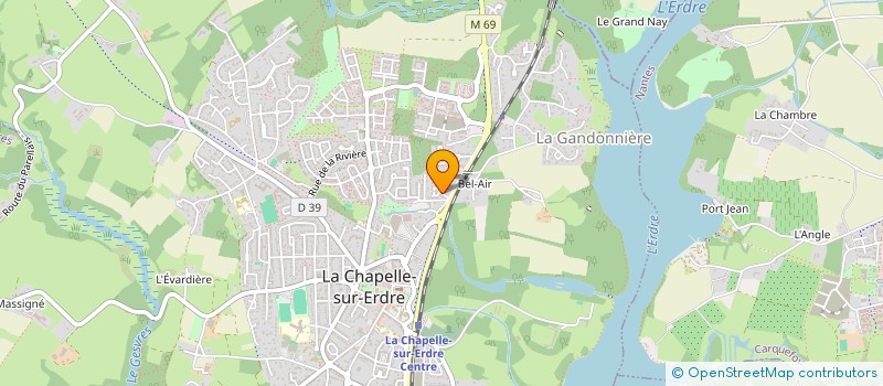localisation de l'entreprise MONSIEUR MARC-FREDERIC FLEURY à LA CHAPELLE-SUR-ERDRE