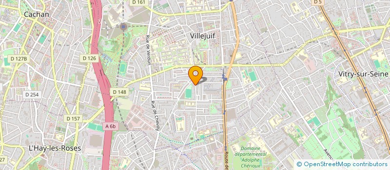 localisation de l'entreprise MONSIEUR MARC FREMONT à VILLEJUIF