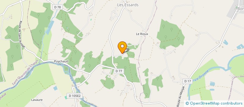 localisation de l'entreprise MONSIEUR MARC FRENEUIL à LES ESSARDS