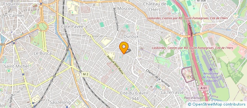 localisation de l'entreprise MONSIEUR MARC FRESSIGNAC à TOULOUSE