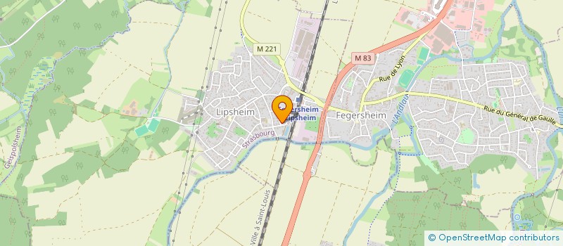 localisation de l'entreprise MONSIEUR MARC FRIEDRICH à LIPSHEIM