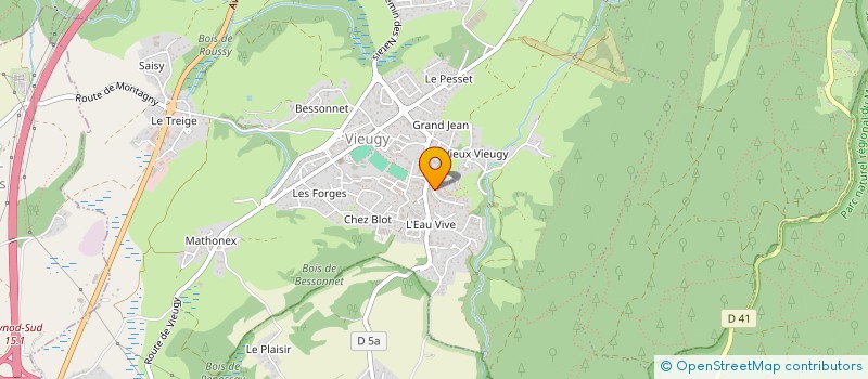 localisation de l'entreprise MONSIEUR MARC FROMAIN à ANNECY