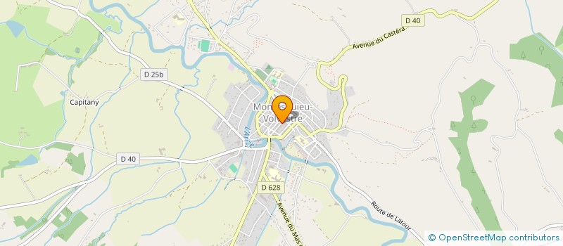 localisation de l'entreprise MONSIEUR MARC FRUTEAU DE LACLOS  MONTESQUIEU-VOLVESTRE