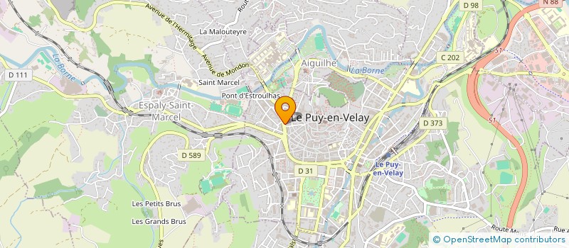 localisation de l'entreprise MONSIEUR MARC FULKERSON à LE PUY-EN-VELAY
