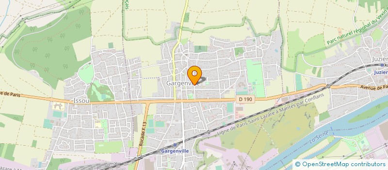 localisation de l'entreprise MONSIEUR MARC FUMEY  GARGENVILLE