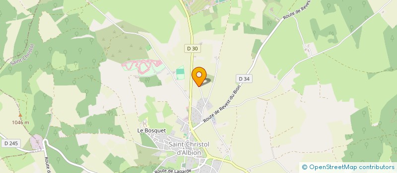 localisation de l'entreprise MONSIEUR MARC FURRASOLA  SAINT-CHRISTOL