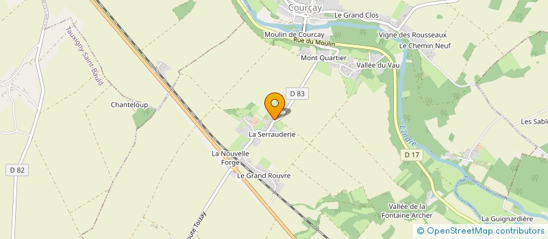 localisation de l'entreprise MONSIEUR MARC FUZEAU  COURCAY