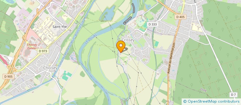 localisation de l'entreprise MONSIEUR MARC GABRY  CRISSEY