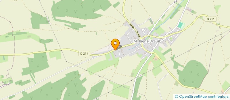localisation de l'entreprise MONSIEUR MARC GAILLET à MOLLIENS-DREUIL