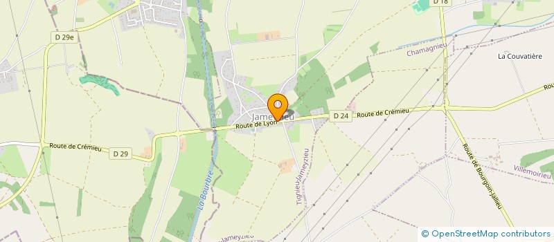 localisation de l'entreprise MONSIEUR MARC GALLAND  CHAVANOZ