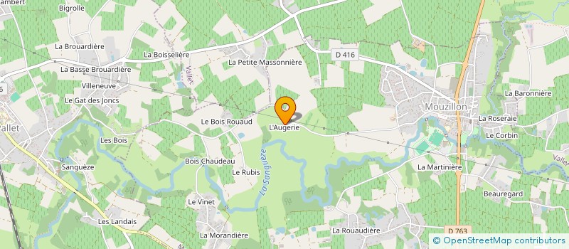 localisation de l'entreprise MONSIEUR MARC GANICHAUD à MOUZILLON