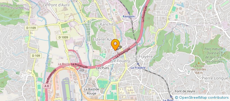 localisation de l'entreprise MONSIEUR MARC GARDIOL à CANNES