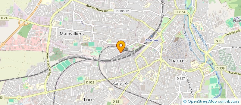 localisation de l'entreprise MONSIEUR MARC GAUTEUR à MAINVILLIERS