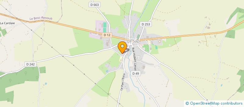 localisation de l'entreprise MONSIEUR MARC GAUTIER à LA FERTE-EN-OUCHE