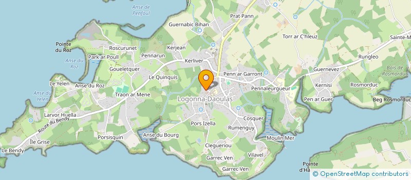 localisation de l'entreprise MONSIEUR MARC GAUTRON  LOGONNA-DAOULAS